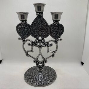 Forevermore 3 Candle Holder Pewter 1996